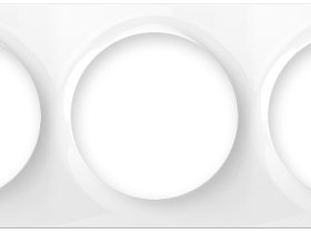 FIBARO Рамка Triple Cover Plate FG-Wx-PP-0004 БЕЛЫЙ FIBARO Рамка Triple Cover Plate FG-Wx-PP-0004 БЕЛЫЙ